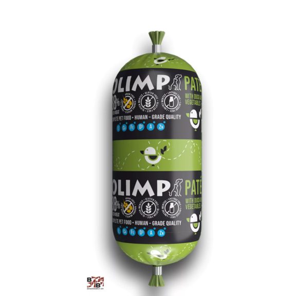 OLIMP PATE KACSÁVAL ÉS ZÖLDSÉGEKKEL 200g - 28DB/KARTON KEDVEZŐ ÁR!