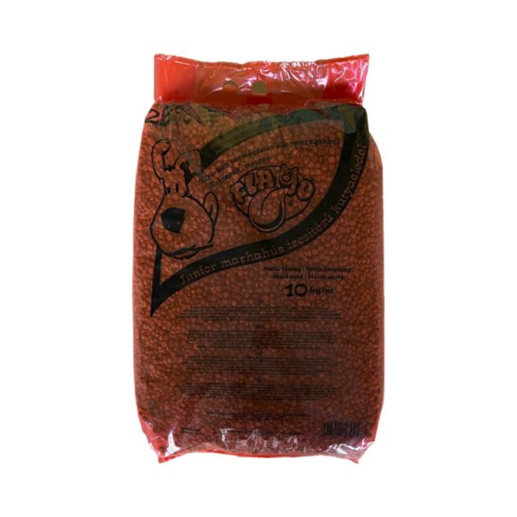 Junior Marhás 10kg Kis szemcseméretű kölyök kutyatáp Junior Marhás 10kg Kis szemcseméretű kölyök kutyatáp
